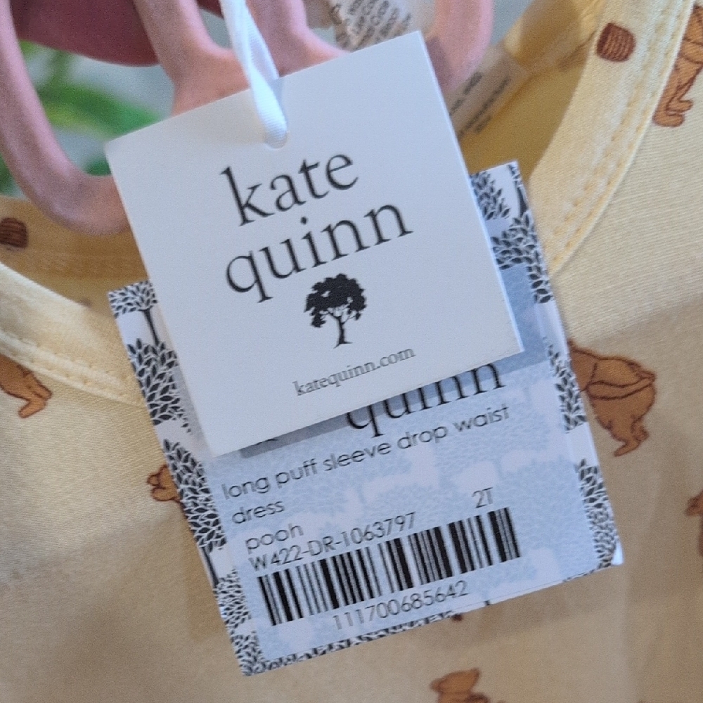 Kate Quinn Yellow Dress with Duck Pattern - Picture 2 of 6